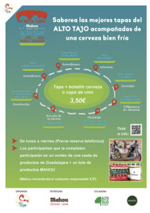 La IV Ruta de la Tapa del Alto Tajo se celebrará del 15 de julio al 31 de agosto