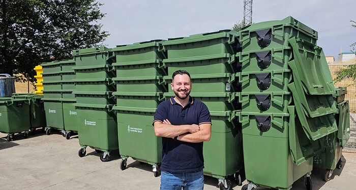 La Mancomunidad Campiña Baja recepciona 90 Contenedores RSU, cuatro de Envases y 50 Tapas por valor de más de 15.000 euros