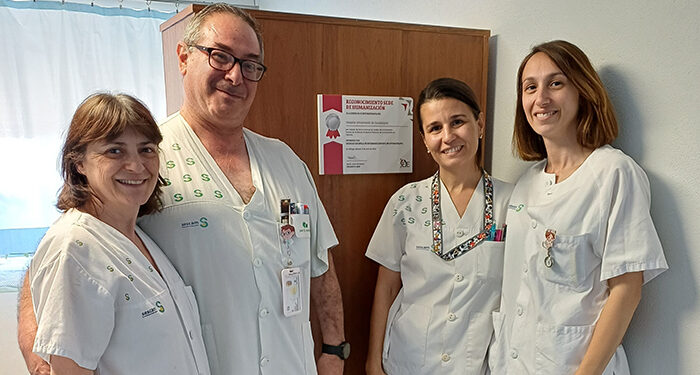 La consulta de estomaterapia del Hospital de Guadalajara ve reconocido su trabajo en materia de humanización y trabaja para obtener la certificación HUCI-AENOR