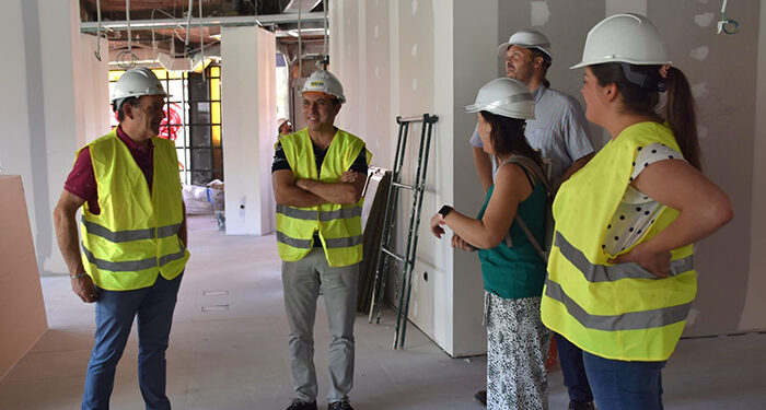 La obra del nuevo edificio del Organismo Autónomo de Gestión Tributaria y Recaudación de Cuenca supera el 50% de la ejecución