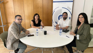 La presidenta de CEOE-Cepyme Guadalajara y el alcalde de Azuqueca mantienen su primera reunión de trabajo