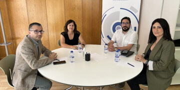 La presidenta de CEOE-Cepyme Guadalajara y el alcalde de Azuqueca mantienen su primera reunión de trabajo