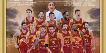 La selección española de Baloncesto jugará ante Argentina en Guadalajara el próximo viernes 19 de julio