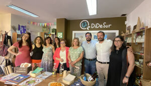 La viceconsejera de Servicios y Prestaciones Sociales y el delegado en Guadalajara de la Junta visitan la ONG DiDeSur para conocer sus proyectos sociales y solidarios