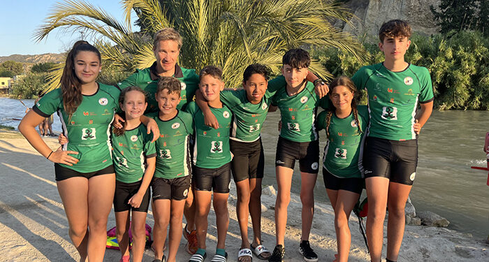 Las categorías inferiores del Club Piragüismo Cuenca coronan hasta seis pódiums en Blanca