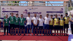 Los k4 del Piragüismo Cuenca, terceros en el campeonato de España de Sanabria y el Internacional de Valladolid