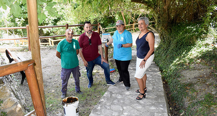 Mª Luz Fernández conoce los trabajos del Plan de Empleo Rural del Gobierno de España en Enguídanos 1 Mª Luz Fernández conoce los trabajos del Plan de Empleo Rural del Gobierno de España en Enguídanos