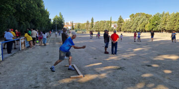 Magnífica mañana de juegos y deportes tradicionales en La Chopera de Huete