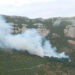 Controlado, por segunda vez, el incendio de Cantalojas 3 Nueve medios, seis de ellos aéreos, y 31 personas luchan contra el fuego en Cantalojas