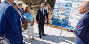Page inaugura las obras de ensanche y mejora de la CM-3101 entre Hontanaya y Osa de la Vega