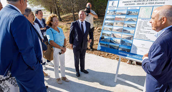 Page inaugura las obras de ensanche y mejora de la CM-3101 entre Hontanaya y Osa de la Vega 1 Page inaugura las obras de ensanche y mejora de la CM-3101 entre Hontanaya y Osa de la Vega