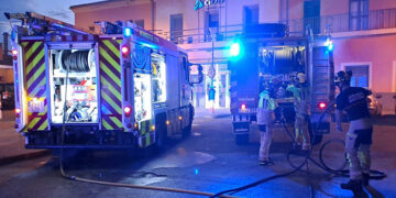 Sofocado un incendio declarado en las inmediaciones de la estación de Renfe de Guadalajara