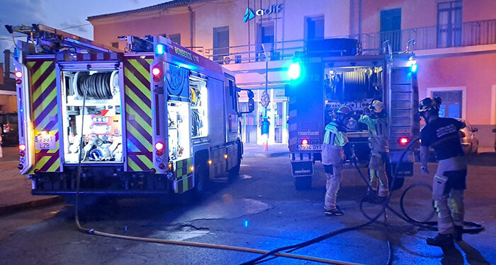 Sofocado un incendio declarado en las inmediaciones de la estación de Renfe de Guadalajara