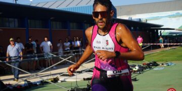 Triunfo de Rafa Bonilla y Tristana Martínez en el I Triatlón de Quintanar del Rey