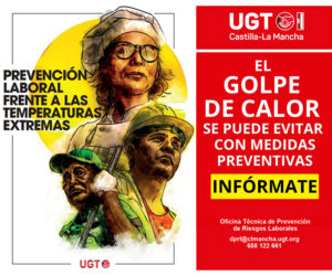 UGT CLM pide seguir avanzando en la inclusión de cláusulas en los convenios para prevenir los efectos de las altas temperaturas
