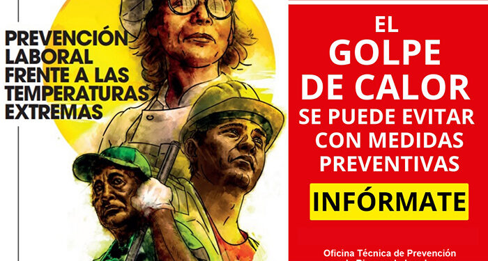 UGT CLM pide seguir avanzando en la inclusión de cláusulas en los convenios para prevenir los efectos de las altas temperaturas