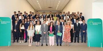 Un total de 84 universitarios inician sus prácticas en Eurocaja Rural
