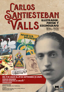 Una exposición recordará a Carlos Santiesteban Valls en el Mercado de Abastos desde este martes 9 de julio