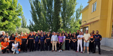 Unos 30 voluntarios de Protección Civil se forman en la normativa sobre los festejos taurinos y el uso de artefactos pirotécnicos