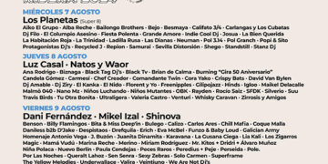 Ya se conoce el cartel por días de Sonorama 2024