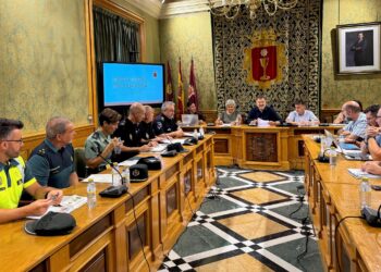 Cuenca. Fernández valora la coordinación de las Fuerzas y Cuerpos de Seguridad en la Feria y Fiestas de San Julián de Cuenca