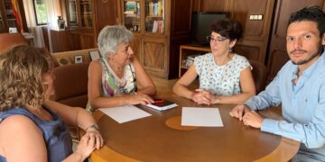La subdelegada del Gobierno recibe a la nueva directiva de CSIF en Cuenca