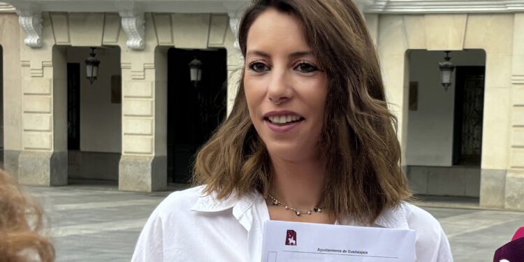 La portavoz socialista en el Ayuntamiento de Guadalajara, Lucía de Luz, denuncia falta de explicaciones con los conciertos de Ferias 1 20240822 Lucia de Luz conciertos Ferias