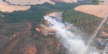 Controlado un incendio en Matarrubia