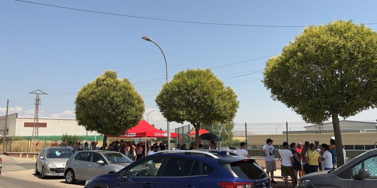 240805 Huelga Optimal Care Yunuqera Henares 2