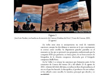 La gira final de trayectoria, de José Luis Perales y sus conciertos en cuenca de 2021, protagonizan un artículo de investigación