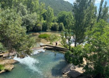 Verano 2024. La refrescante playa de Boniches en el Cabriel