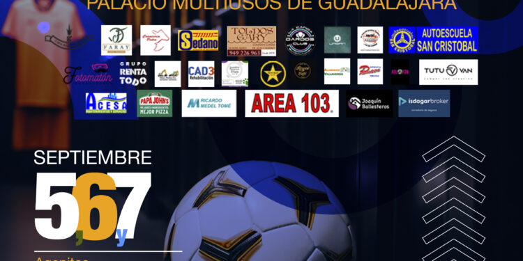 La Peña Escopitos de Guadalajara presenta el V Torneo Interpeñas de Fútbol Sala 1 Cartel 1