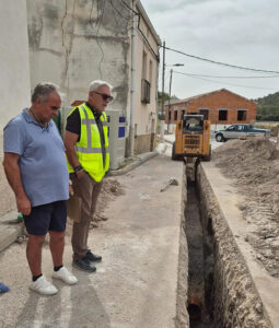Comienzan las obras de renovación de redes de agua en Huete