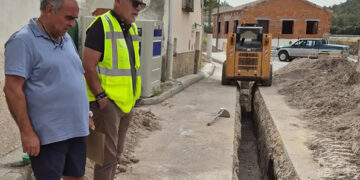 Comienzan las obras de renovación de redes de agua en Huete