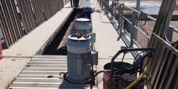 El Ayuntamiento de Cuenca realiza trabajos de mantenimiento en la Estación Depuradora de Aguas Residuales