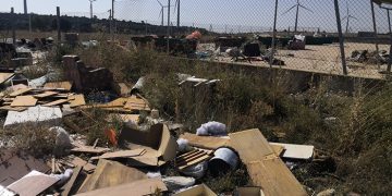 Ecologistas en Acción denuncia el abandono total del punto limpio de Campillo de Altobuey