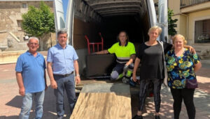 El punto limpio móvil de la Diputación de Cuenca ha recogido más de 36 toneladas de residuos eléctricos y electrónicos