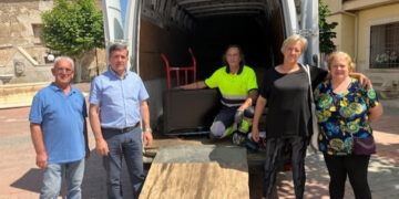 El punto limpio móvil de la Diputación de Cuenca ha recogido más de 36 toneladas de residuos eléctricos y electrónicos