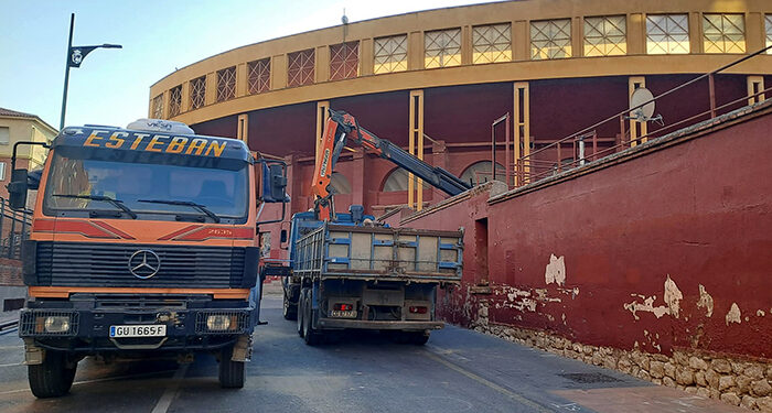 En marcha obras de mejora en los corrales de la Plaza de Toros de Guadalajara, enfermería y cuarto de mayoral 1 En marcha obras de mejora en los corrales de la Plaza de Toros de Guadalajara, enfermería y cuarto de mayoral