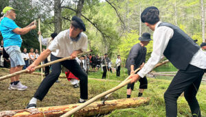 Escudero reivindica en la Fiesta Ganchera “un río Tajo vivo, con caudales óptimos como los que tenían los gancheros de antaño”