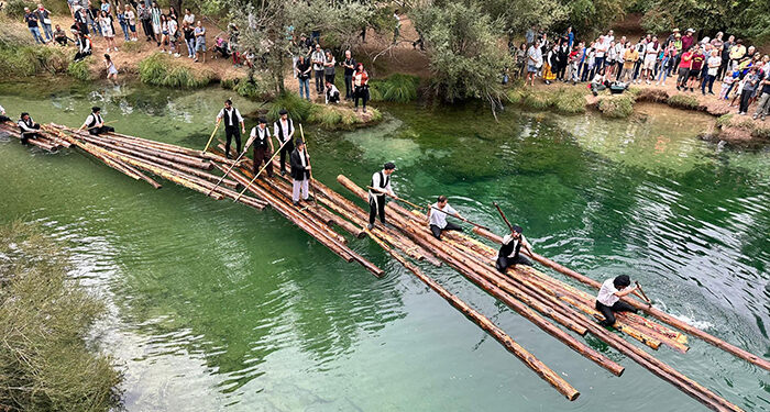 Escudero reivindica en la Fiesta Ganchera “un río Tajo vivo, con caudales óptimos como los que tenían los gancheros de antaño” 1 Escudero reivindica en la Fiesta Ganchera “un río Tajo vivo, con caudales óptimos como los que tenían los gancheros de antaño”
