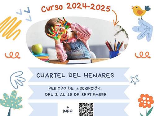 Este lunes se abre el plazo de inscripción en la ludoteca municipal Baluba del Centro de Familia Cuartel del Henares
