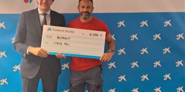 Aspadif Guadalajara recibe el apoyo de la Fundación “la Caixa” para fomentar la inclusión de personas con discapacidad a través del deporte