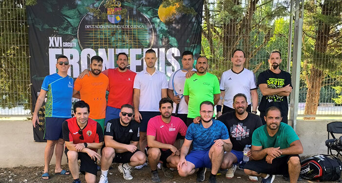 Huete acogió la quinta prueba puntuable del XVI circuito de Frontenis de la Diputación Provincial de Cuenca