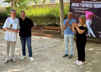 El entrañable homenaje a Luis Enrique Buendía en la XXXVII Competición Provincial de Juegos y Deportes Tradicionales en Cuenca