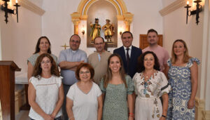 La Diputación de Cuenca colabora con el municipio de El Peral para restaurar las imágenes de San Cosme y San Damián