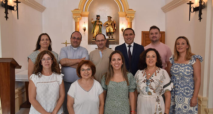 La Diputación de Cuenca colabora con el municipio de El Peral para restaurar las imágenes de San Cosme y San Damián