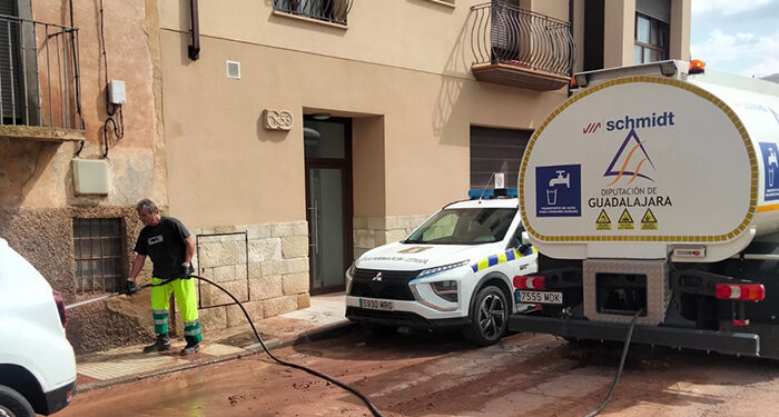 La Diputación de Guadalajara tiene movilizados desde el viernes todos sus recursos para paliar los efectos de la DANA 1 La Diputación de Guadalajara tiene movilizados desde el viernes todos sus recursos para paliar los efectos de la DANA