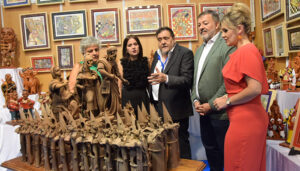 La XXXVII Feria de Artesanía ya está abierta con una exposición con obras del Concurso Obra Artesana en los últimos 15 años