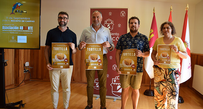 La iniciativa Tortilla Solidaria de Tarancón será a beneficio de “AdELAante CLM”
